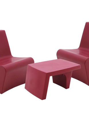Tramontina Berta 3 Pcs. Polyethylene Lounge Set - Tramontina Store UK