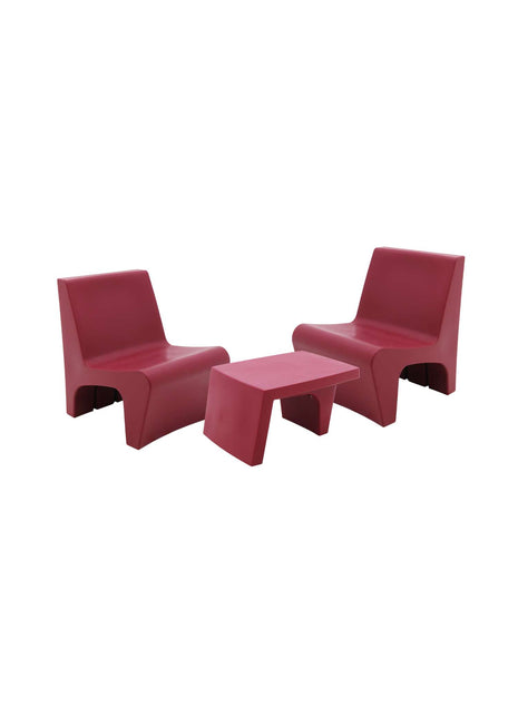Tramontina Berta 3 Pcs. Polyethylene Lounge Set
