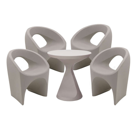 Tramontina Jet 5 Pcs. Polyethylene Lounge Set - Tramontina Store UK