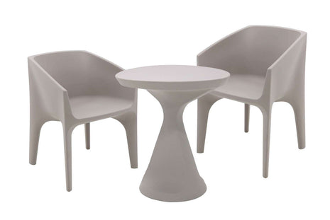 Tramontina Paco 3 Pcs. Polyethylene Lounge Set - Tramontina Store UK