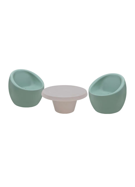 Tramontina Oca 3 Pcs. Polyethylene Lounge Set - Tramontina Store UK