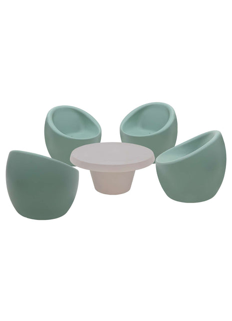 Tramontina Oca 5 Pcs. Polyethylene Lounge Set - Tramontina Store UK