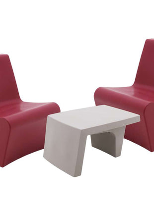 Tramontina Berta 3 Pcs. Polyethylene Lounge Set - Tramontina Store UK