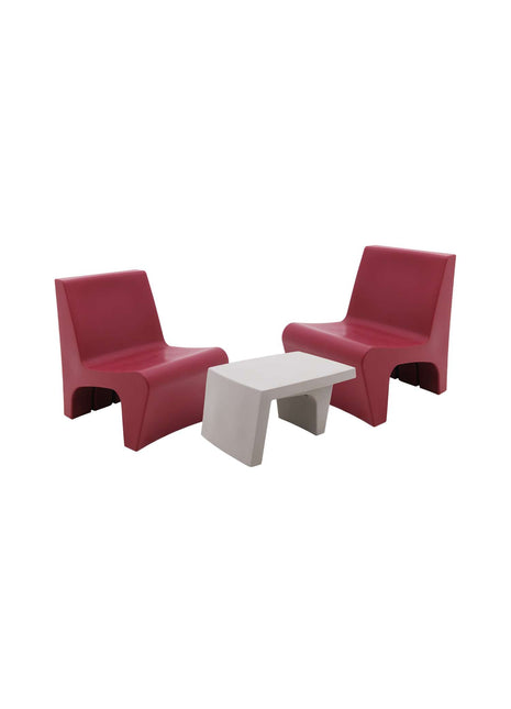 Tramontina Berta 3 Pcs. Polyethylene Lounge Set