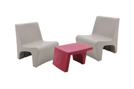 Tramontina Berta 3 Pcs. Polyethylene Lounge Set - Tramontina Store UK
