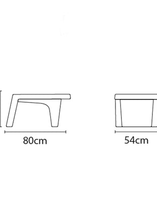 Tramontina Berta 5 Pcs. Polyethylene Lounge Set - Tramontina Store UK