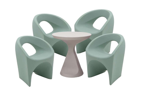 Tramontina Jet 5 Pcs. Polyethylene Lounge Set - Tramontina Store UK