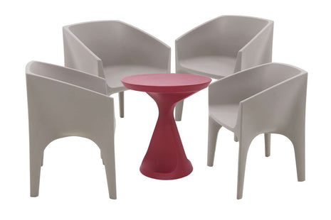 Tramontina Paco 5 Pcs. Polyethylene Lounge Set - Tramontina Store UK
