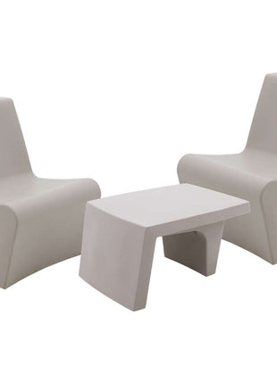 Tramontina Berta 3 Pcs. Polyethylene Lounge Set - Tramontina Store UK