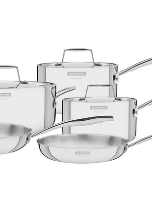 Tramontina 5 Pcs. Tri-Ply Stainless Steel Cookware Set - Tramontina Store UK