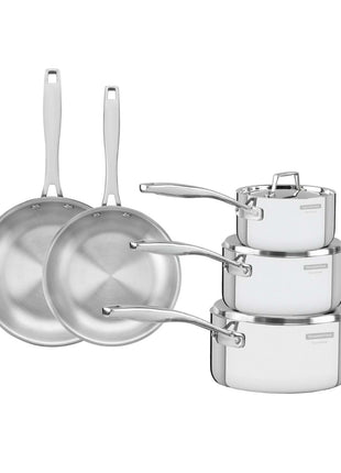 Tramontina 5 Pcs. Grano 3-Ply Stainless Steel Cookware Set - Tramontina Store UK