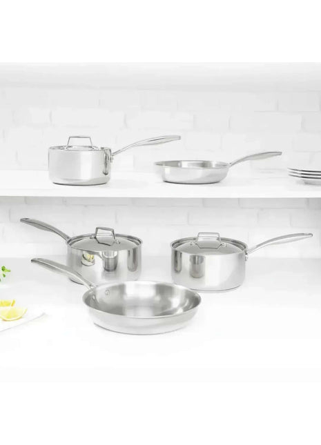 Tramontina 5 Pcs. Grano 3-Ply Stainless Steel Cookware Set - Tramontina Store UK