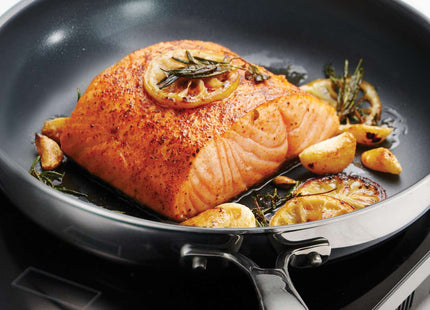 Tramontina 2 Pcs. Tri-Ply Stainless Steel Ceramic Non-Stick Frying Pan Set