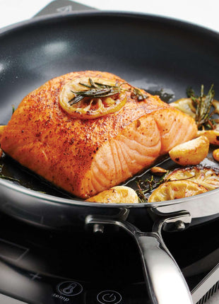 Tramontina 2 Pcs. Tri-Ply Stainless Steel Ceramic Non-Stick Frying Pan Set - Tramontina Store UK