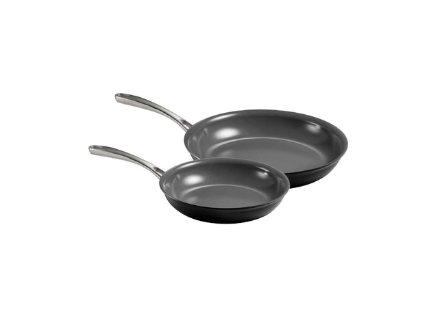 Tramontina 2 Pcs. Hard Anodised Ceramic Non-Stick Frying Pan Set