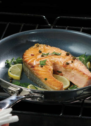 Tramontina 2 Pcs. Hard Anodised Ceramic Non-Stick Frying Pan Set - Tramontina Store UK