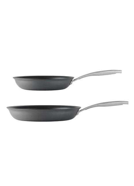 Tramontina 2 Pcs. Hard Anodised Ceramic Non-Stick Frying Pan Set - Tramontina Store UK