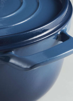 Tramontina Enamelled Cast Iron Casserole 22 cm (Blue) - Tramontina Store UK