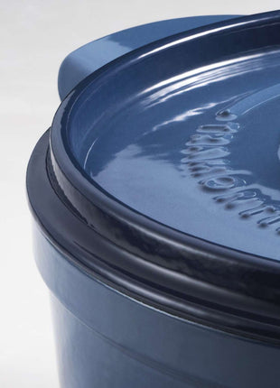 Tramontina Enamelled Cast Iron Casserole 22 cm (Blue) - Tramontina Store UK