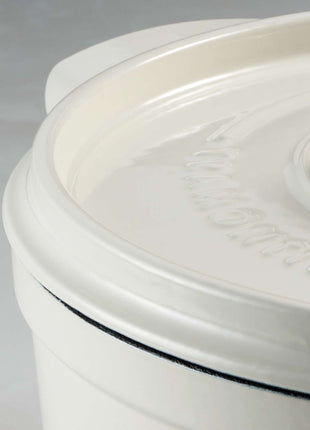 Tramontina Enamelled Cast Iron Casserole 22 cm (White) - Tramontina Store UK