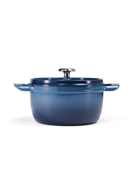 Tramontina Enamelled Cast Iron Casserole 26 cm (Blue) - Tramontina Store UK