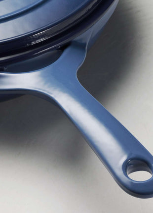Tramontina Enamelled Cast Iron Saute Pan 30 cm (Blue)