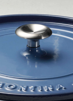Tramontina Enamelled Cast Iron Saute Pan 30 cm (Blue)