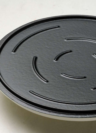 Tramontina Enamelled Cast Iron Saute Pan 30 cm (White) - Tramontina Store UK