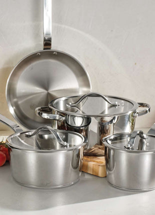 Tramontina 4 Pcs. Tempo Stainless Steel Cookware Set
