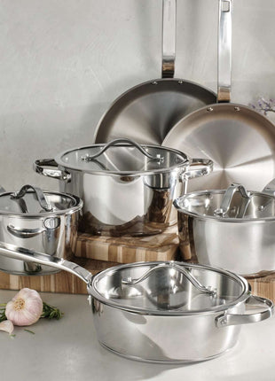 Tramontina 6 Pcs. Tempo Stainless Steel Cookware Set