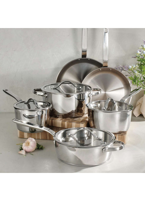 Tramontina 6 Pcs. Tempo Stainless Steel Cookware Set