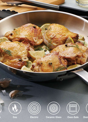 Tramontina 6 Pcs. Tempo Stainless Steel Cookware Set