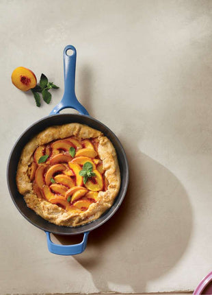 Tramontina Enamelled Cast Iron Skillet 30 cm (Blue) - Tramontina Store UK