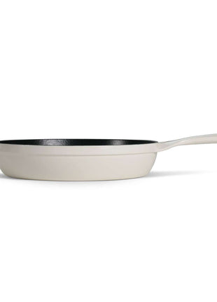 Tramontina Enamelled Cast Iron Skillet 30 cm (White) - Tramontina Store UK