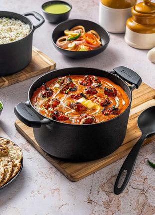 Tramontina Pre-seasoned Cast Iron Casserole 20 cm - Tramontina Store UK