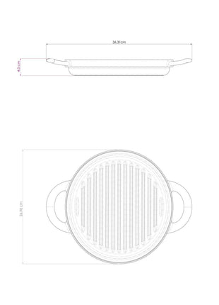 Tramontina 4 Pcs. Enamelled Cast Iron Nesting Cookware Set 26 cm (Black) - Tramontina Store UK