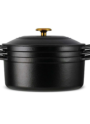 Tramontina 4 Pcs. Enamelled Cast Iron Nesting Cookware Set 26 cm (Black) - Tramontina Store UK