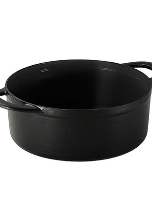 Tramontina 4 Pcs. Enamelled Cast Iron Nesting Cookware Set 26 cm (Black) - Tramontina Store UK