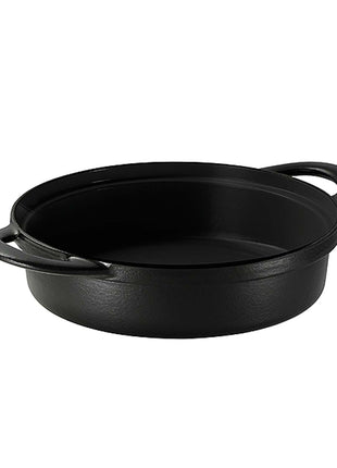 Tramontina 4 Pcs. Enamelled Cast Iron Nesting Cookware Set 26 cm (Black) - Tramontina Store UK