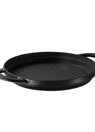 Tramontina 4 Pcs. Enamelled Cast Iron Nesting Cookware Set 26 cm (Black) - Tramontina Store UK