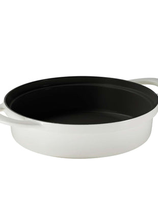 Tramontina 4 Pcs. Enamelled Cast Iron Nesting Cookware Set 26 cm (White) - Tramontina Store UK