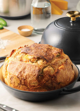 Tramontina Enamelled Cast Iron Bread Oven 24 cm (Black) - Tramontina Store UK