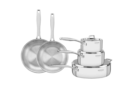 Tramontina 5 Pcs. Grano 3-Ply Stainless Steel Cookware Set - Tramontina Store UK