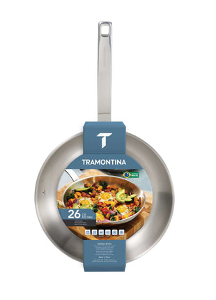 Tramontina Tempo Stainless Steel Frying Pan 26cm (2.1l)