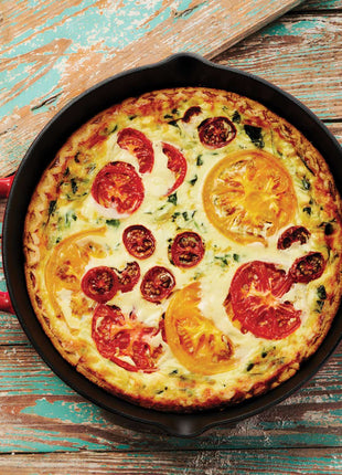 Tramontina Bestow Enamelled Cast Iron Skillet 25 cm - Red