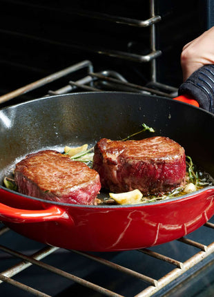 Tramontina Bestow Enamelled Cast Iron Skillet 25 cm - Red