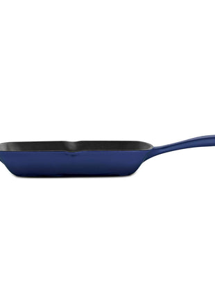 Tramontina Bestow Enamelled Cast Iron Griddle Pan 27 cm - Blue