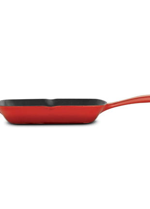 Tramontina Bestow Enamelled Cast Iron Griddle Pan 27 cm - Red