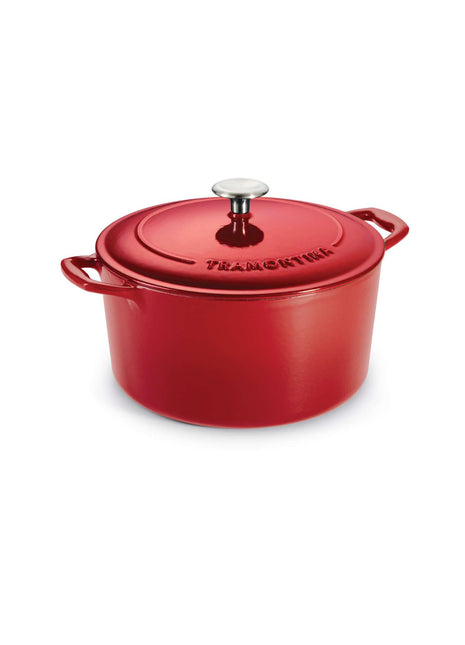 Tramontina Bestow Enamelled Cast Iron Casserole 28 cm - Red