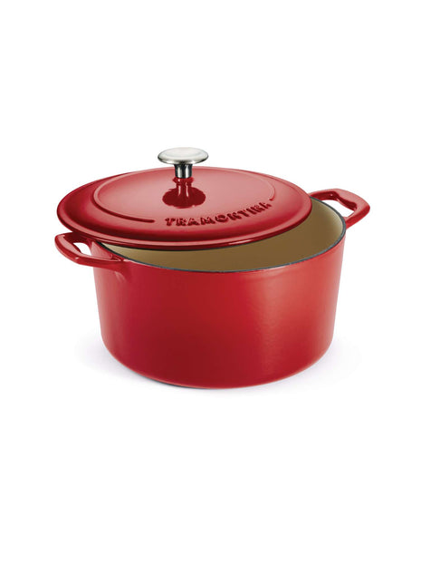 Tramontina Bestow Enamelled Cast Iron Casserole 26 cm - Red